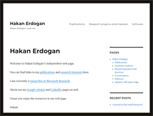 Tablet Screenshot of erdogan.org
